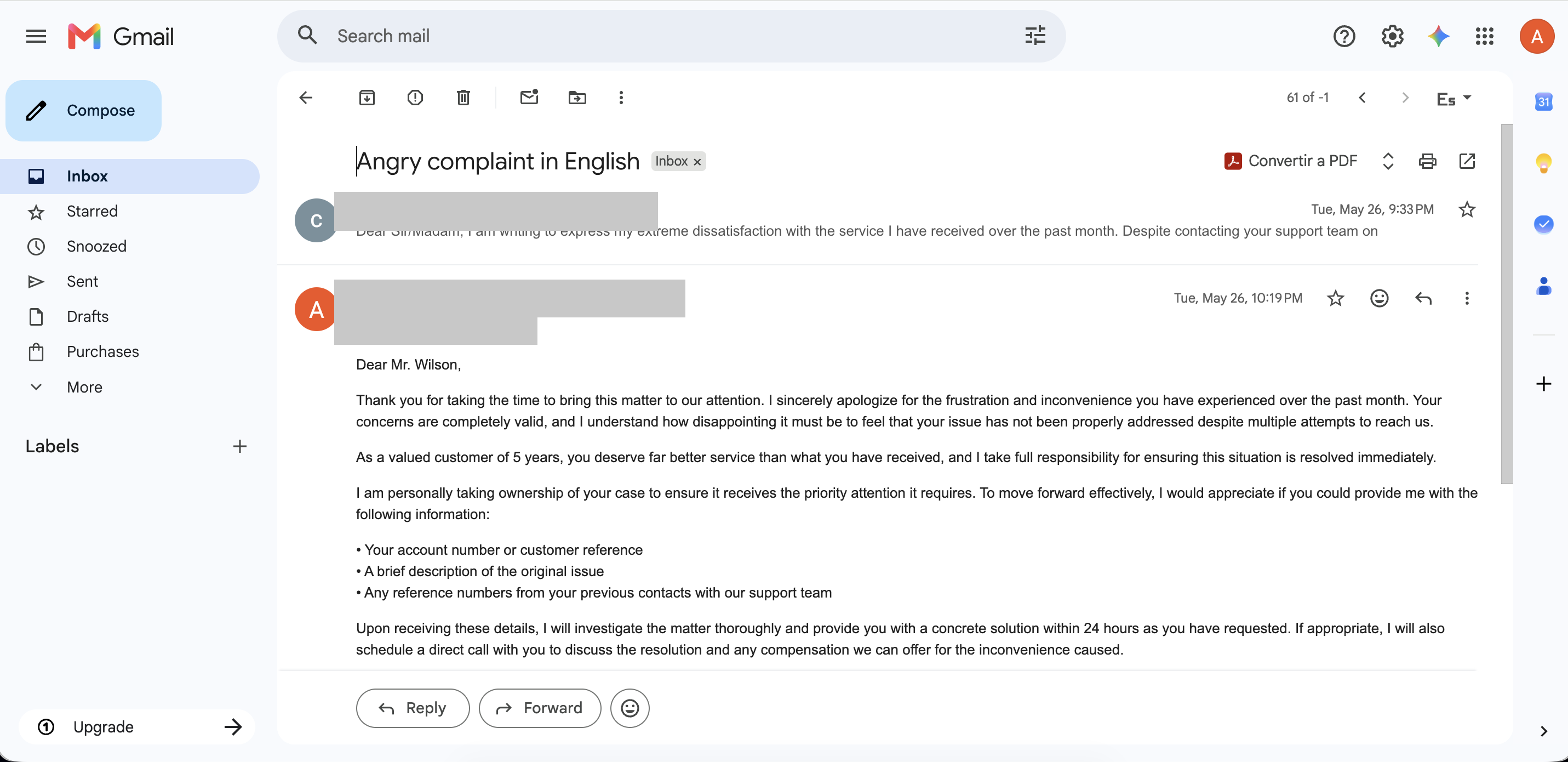 Agente Gmail — captura 3