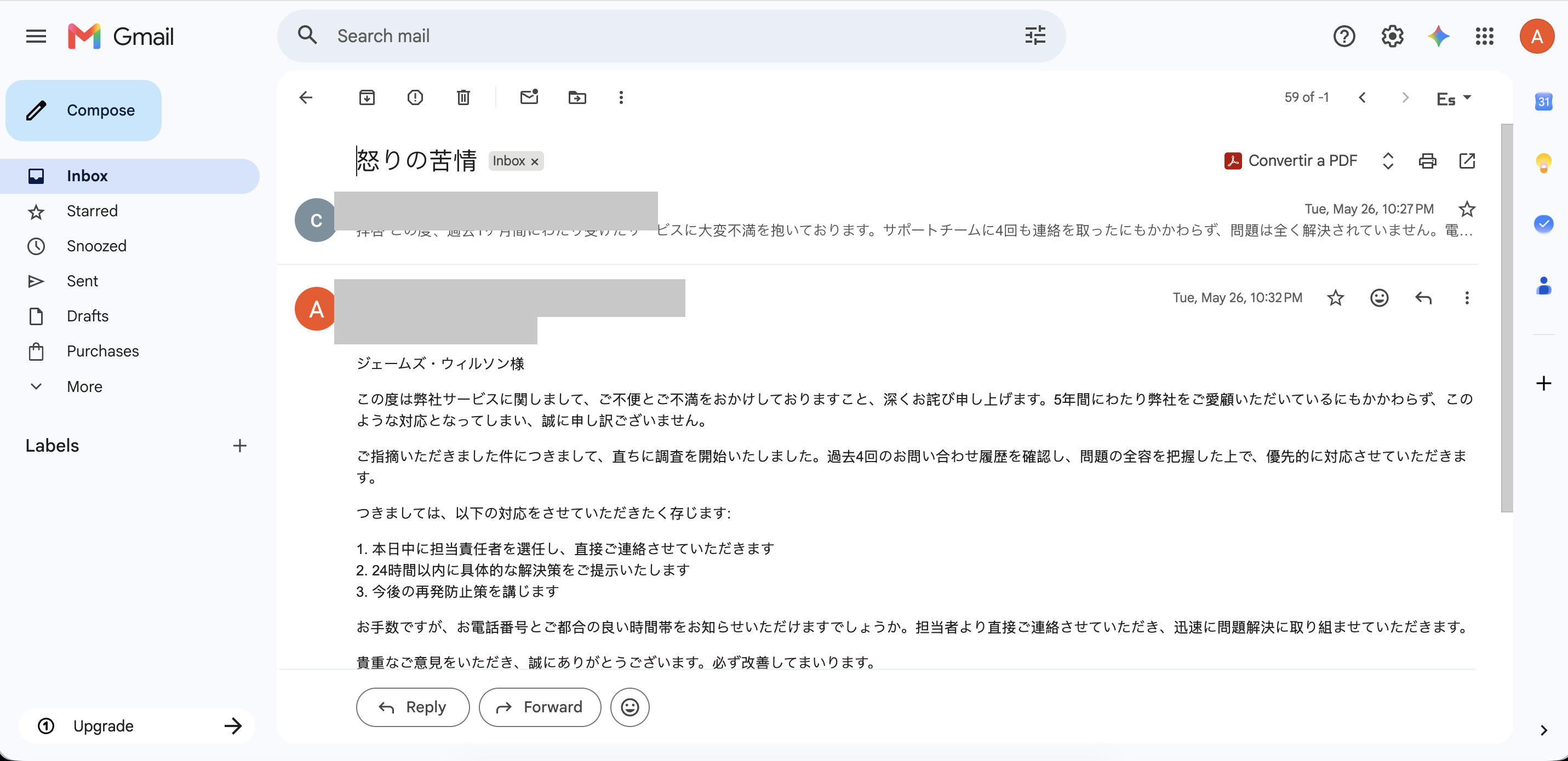 Agente Gmail — captura 5
