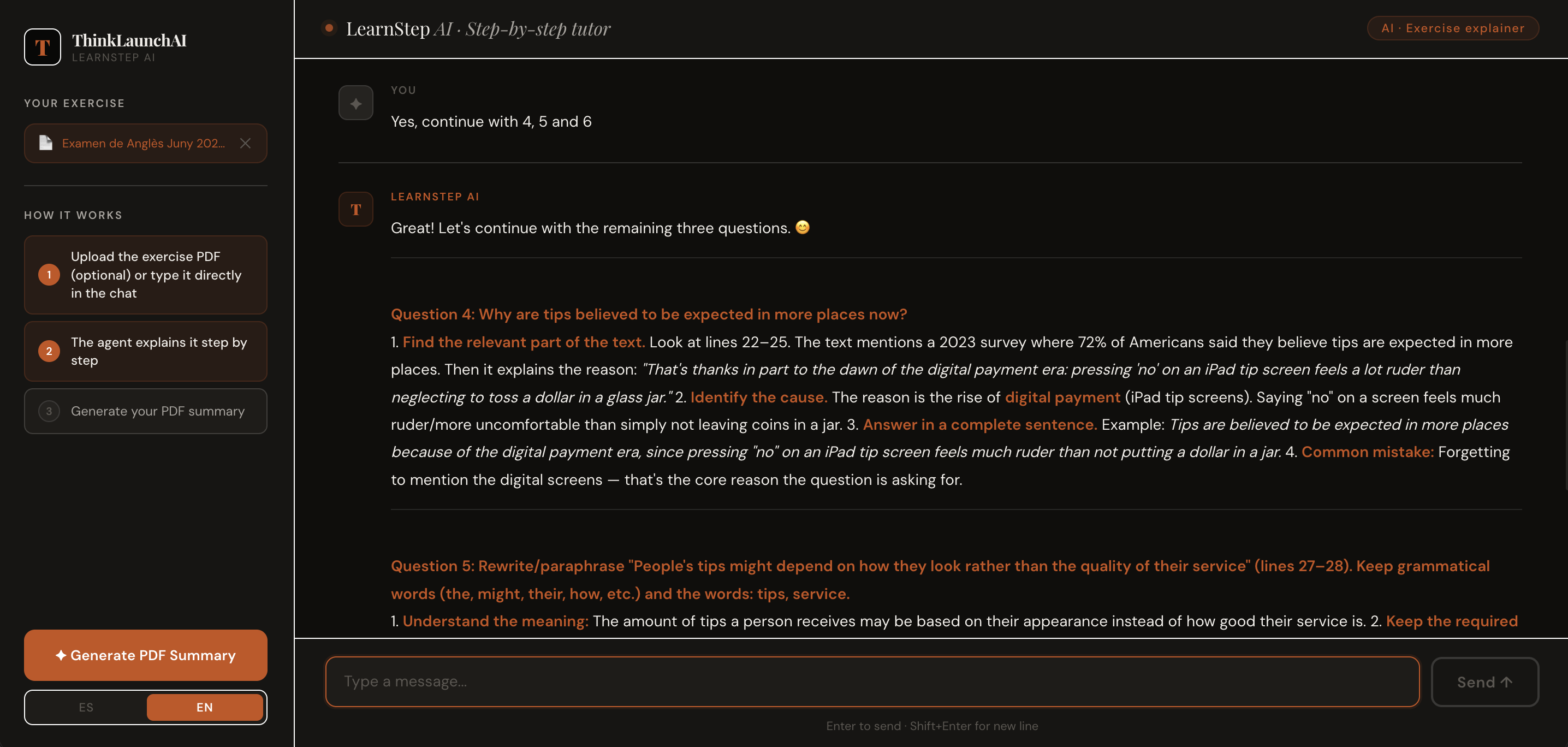 LearnStep AI PRO — screenshot 3