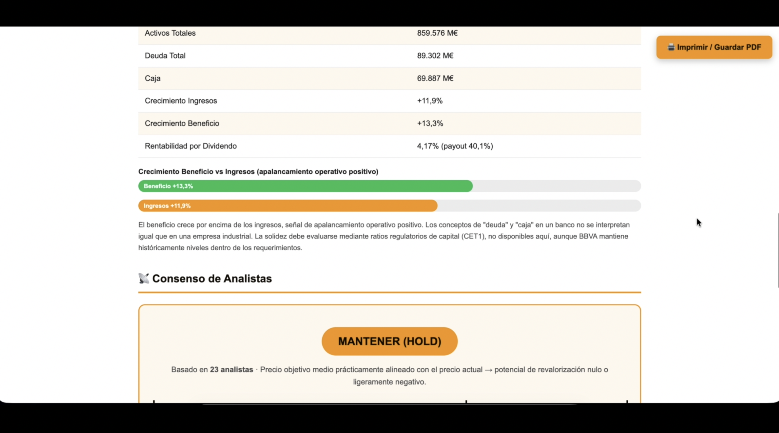 Stock Market Analyzer — captura 4